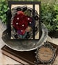 Handmade Textile Art Brooch Corsage - Image 2