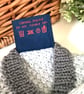 Designer Baby Cardigan & Matching Booties Hand Knitted Set Size 3-9 months  - Image 3