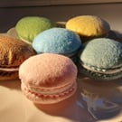 Felt macarons