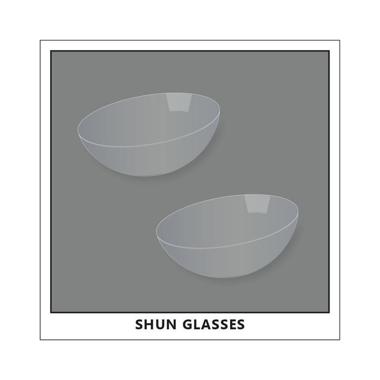 Shun Glasses Postcard