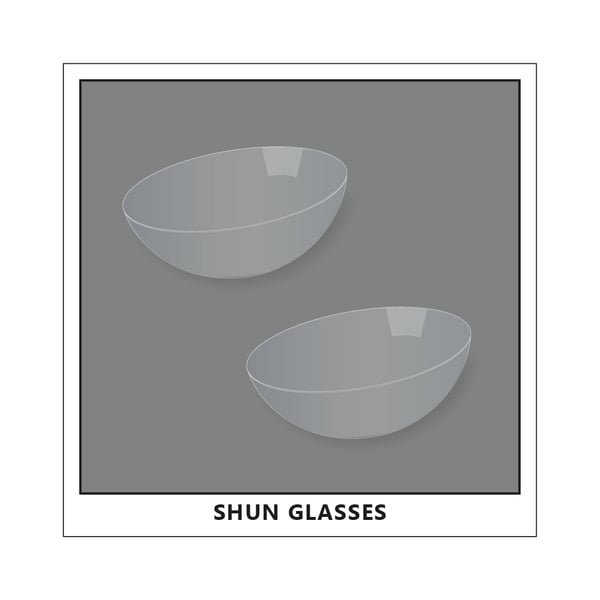Shun Glasses Postcard