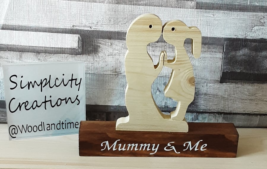 Mothers day gift, mummy and me, mum and personalised name, mother daughter gift,