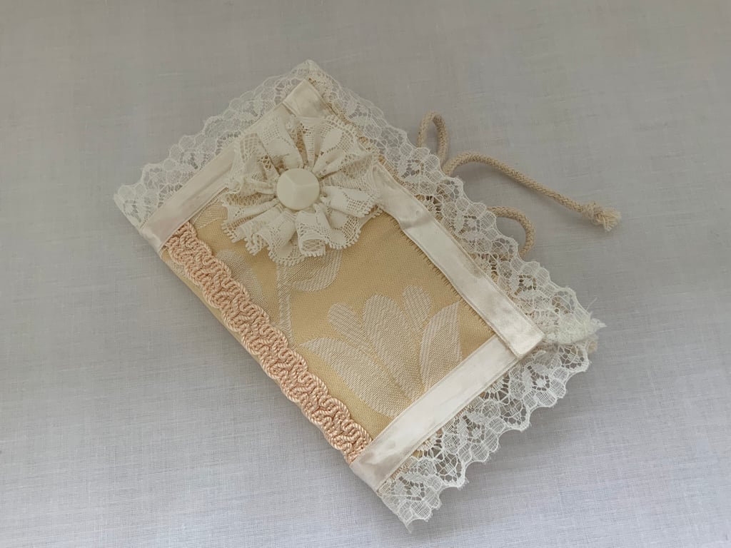Perfectly Imperfect, Floral Fabric Needle Case,  Needle Book, Mothers Day