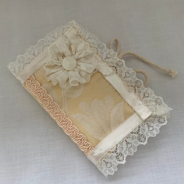 Perfectly Imperfect, Floral Fabric Needle Case,  Needle Book, Mothers Day