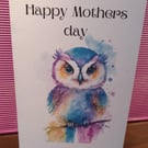 Owl mothers day card