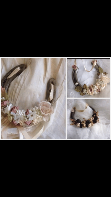 Wedding Horse shoe.  Real Horse shoe 