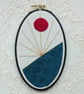 Summer By The Sea - Original Embroidered Art Piece - Image 2