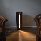 Reclaimed Railway Sleeper Floor Lamp