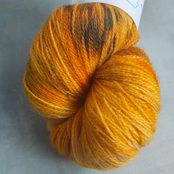 Gold Lace Weight British Wool