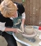 Yerba Mate gourd calabash cup bowl bombilla wheel thrown in stoneware pottery  - Image 5