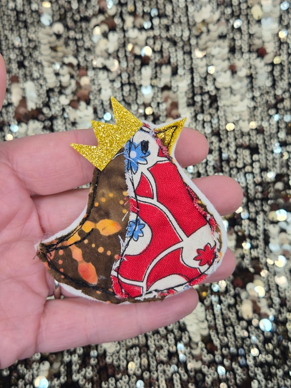 Christmas Robin Badge