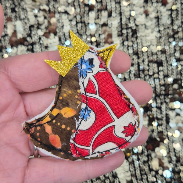 Christmas Robin Badge