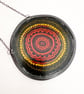 Orange Retro Flower Stained Glass Decoration - Image 4