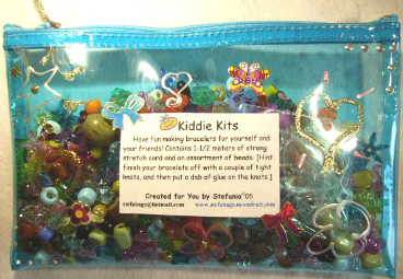 KIDDIE KITS - BEADING Kits for Children-Blue-Craft Kit