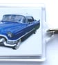 Cadillac Coupe de Ville Series 62 1955  - Keyring with 50x35mm Insert - Image 3