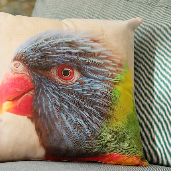 LORIKEET - CUSHION COVERS INSPIRED BY NATURE FROM LISA COCKRELL PHOTOGRAPHY