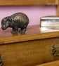 Foundry Bronze Baby Hippo Animal Statue Small Bronze Metal Sculpture Gift - Image 8