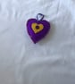 Five felt tree decorations  - Image 4