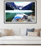 Lake Louise Victoria Glacier Alberta Canada Photograph Print - Image 3