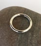 Sterling Silver Ring, Extra-chunky, Unisex, Hallmarked, size U - Image 3