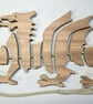 Dragon Trivet in Sapele - Image 2