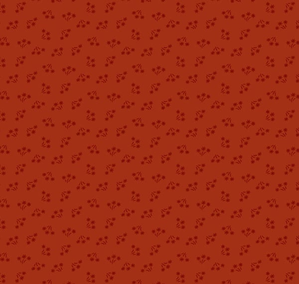 Fat Quarter Bijoux Bouquet Fabric from Andover Fabrics in Crimson