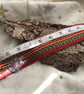 Hand woven bookmark with tear drop adornment - Image 2