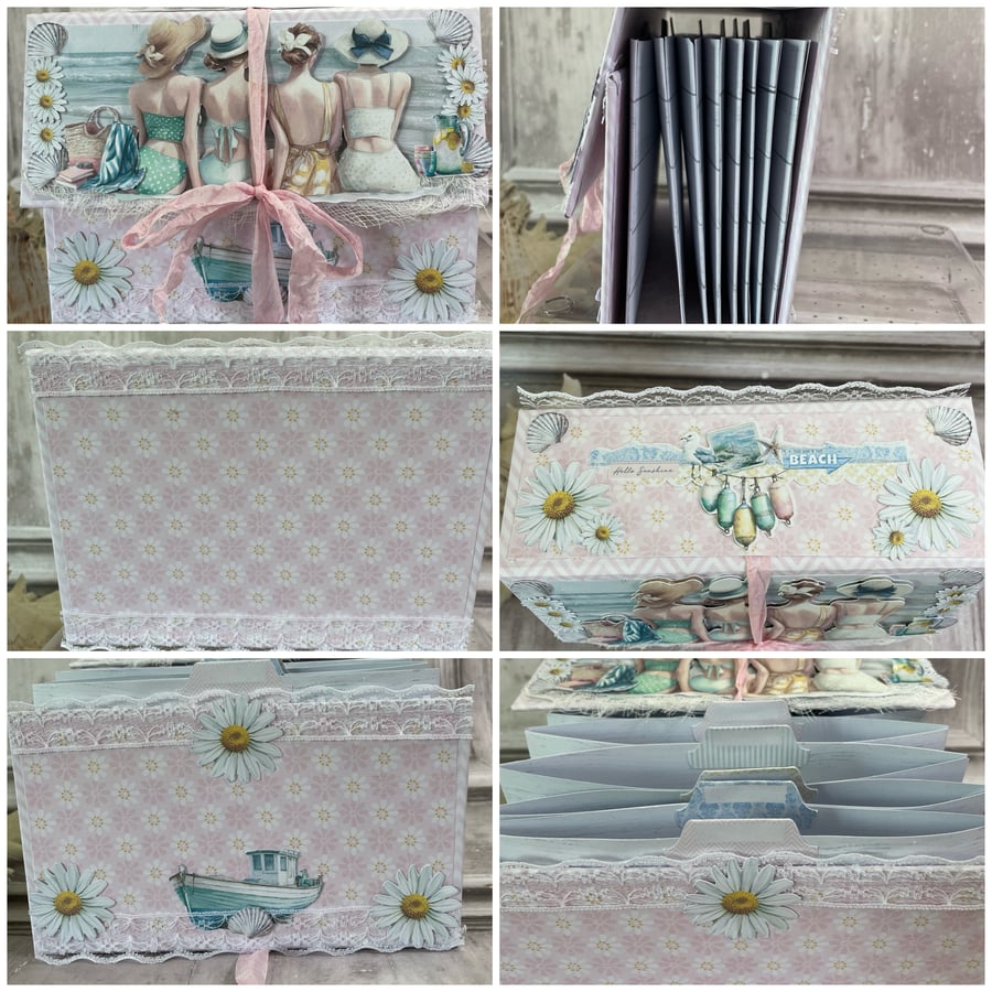 Photo Box By the Seaside by Carolee Crafts CR 0004
