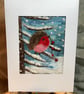 Robin In The Tree - Christmas Card. - Image 2