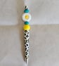"Growth in Difference" Animal Print Focal Bead Pen - Celebrating Neurodiversity