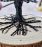 Small Wire Tree with Colourful Beads on a Wooden Base - Image 6