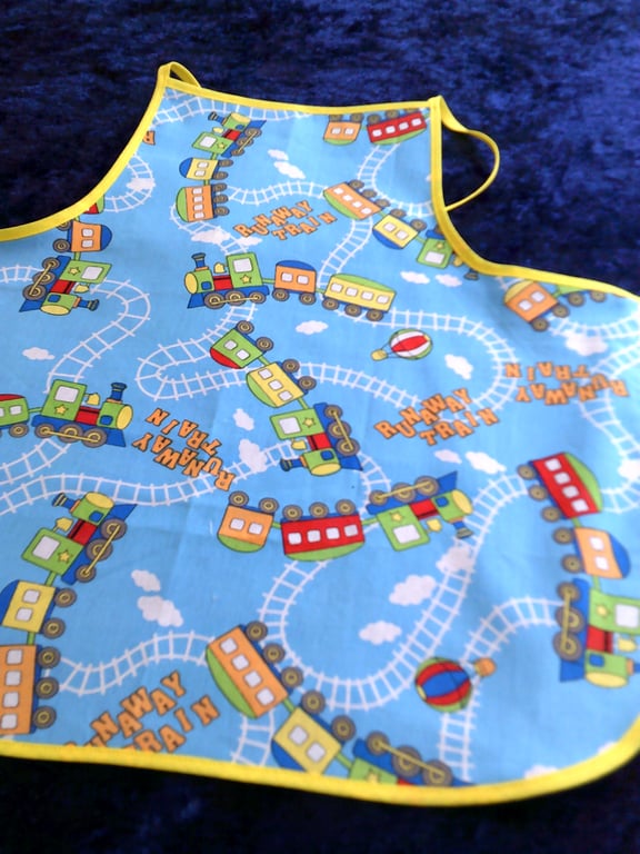 Runaway Train Baby Apron