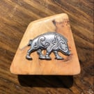 Pictish Boar Yew Brooch