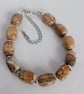 Natural Jasper Beaded Bracelet, Natural Gemstone Jewellery for Women  - Image 4