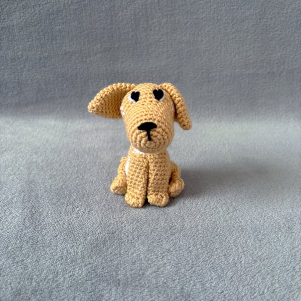 Crochet Golden Retriever Plush - UKCA Tested Dog Toy - Custom Colour Soft Toy