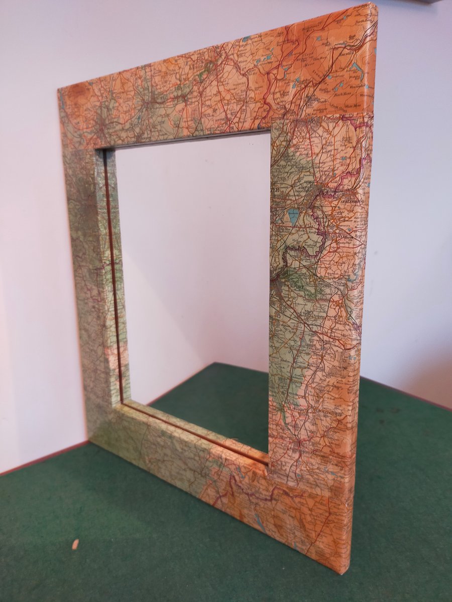 1940 Manchester map mirror