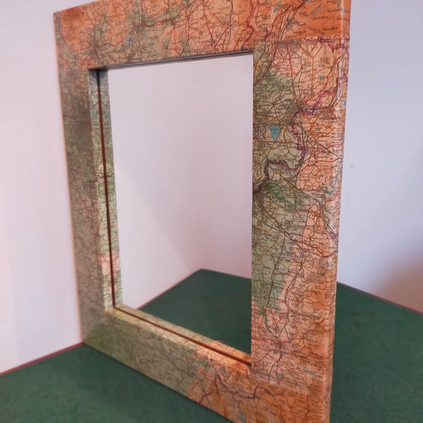 1940 Manchester map mirror