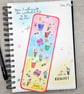 Handpainted Bookmark - hand-drawn, watercolour, seaside, ice-cream, starfish