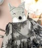 Sukie, a Midnight Silver Fox in Liberty Lawn - Image 8