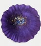 Resin Coaster - Purple Vibes - Image 1