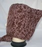 Pixie Hat or Hood in browns - Image 2