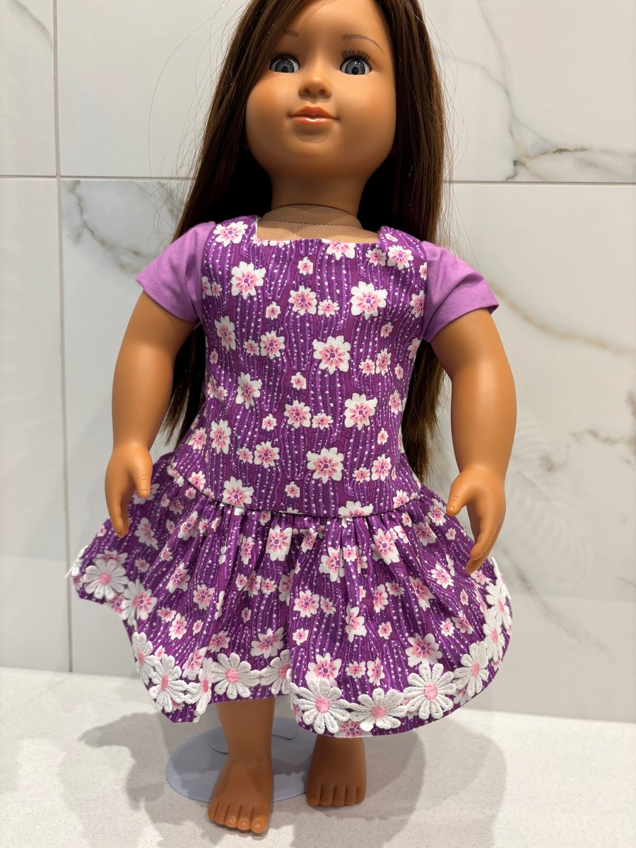 Dolls Purple Daisy Dress