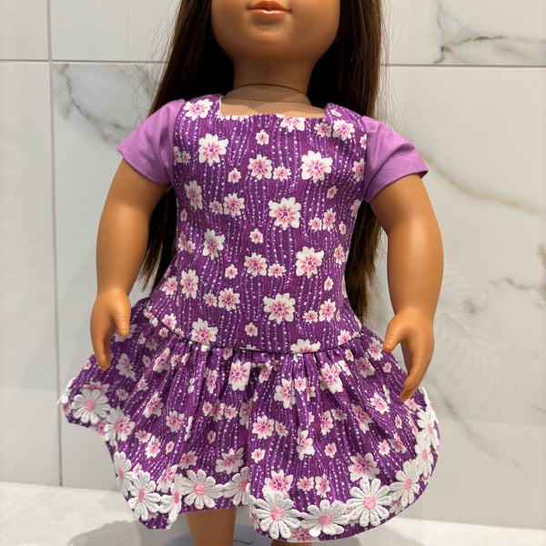 Dolls Purple Daisy Dress