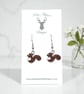 Charm Earrings - Red Squirrel  - Image 1