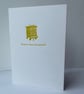 Beehive Letterpress A6 greeting card - Image 2