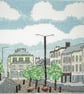 South Molton in Devon cross stitch chart - Image 1
