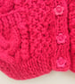 Child's Knitted Cabled Cardigan with Pockets, Custom Make, Children's Clothes - Image 8