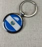 El Salvador Flag Keyring