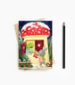 Christmas Frog and Rabbit - Blank inside - Greeting Card - Image 2