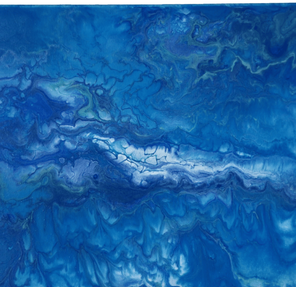 "Whispers Of The Sky" Original Handmade Abstract Acrylic Painting